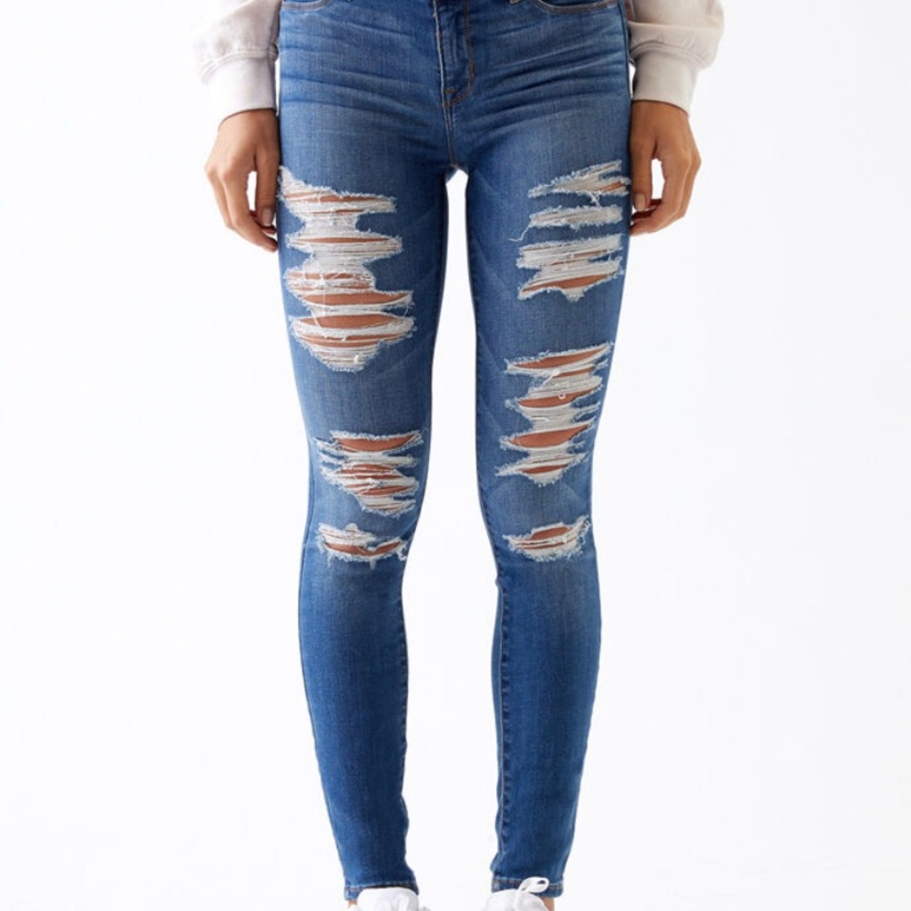Pacsun ripped jeggings